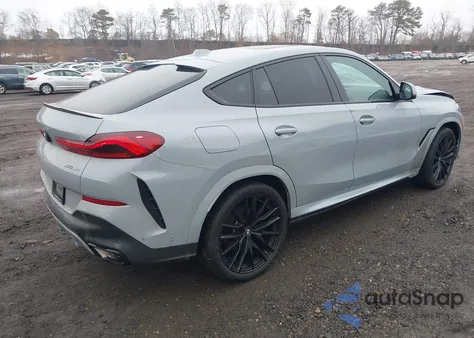 2025 BMW X6 xDrive40I z USA, uszkodzony, nr VIN 5UX33EX06S9X72426